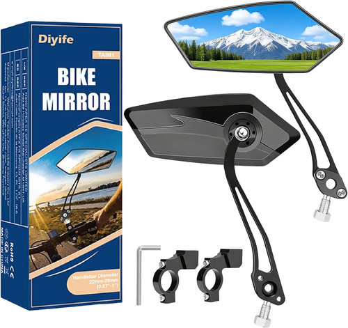 Diyife bike mirrors - diyife, hd