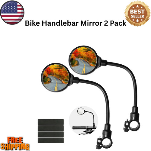 Bike handlebar mirror pack - 2,