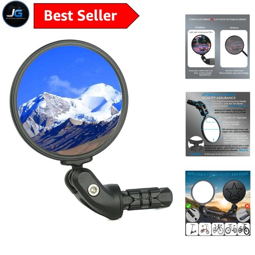 Universal fit bicycle rearview - universal,