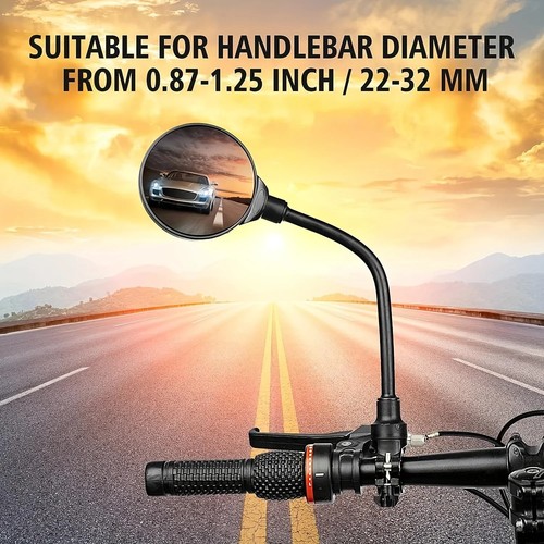 Bike handlebar mirror pack - handlebar,